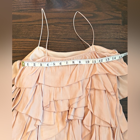 Zara Ruffled Dress in Light Pink - Picture 6 of 9